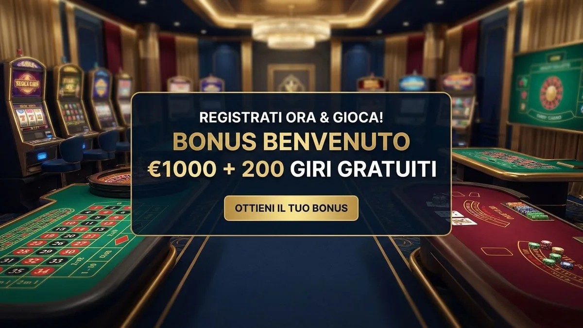 Registrazione con bonus